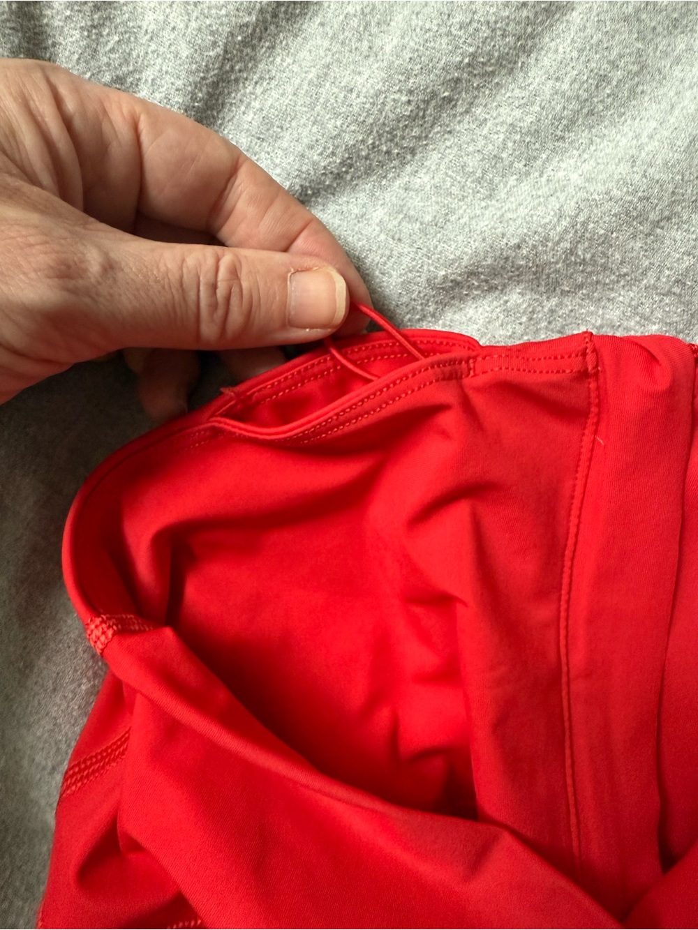 lululemon athletica High-Rise Bright Red Bike Shorts - Picture 10 of 11